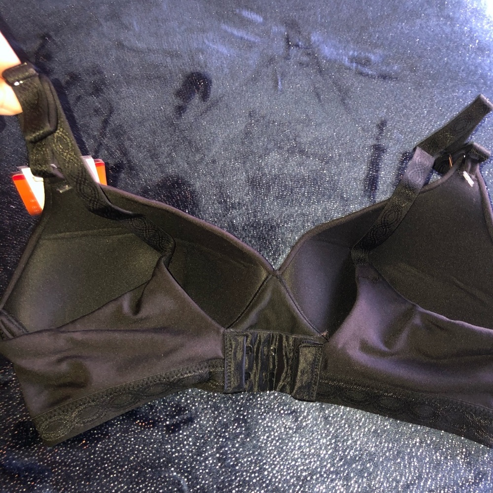 Warner Black Bra 34B - Picture 3 of 7